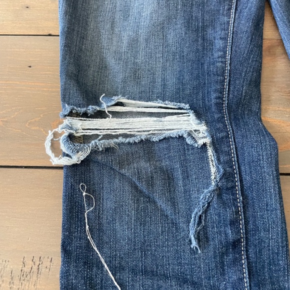 Classic Denim Colour PAIGE jeans cropped - Picture 3 of 9